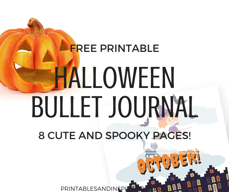 October Bullet Journal Printable + Free Planner Stickers - Printables and  Inspirations