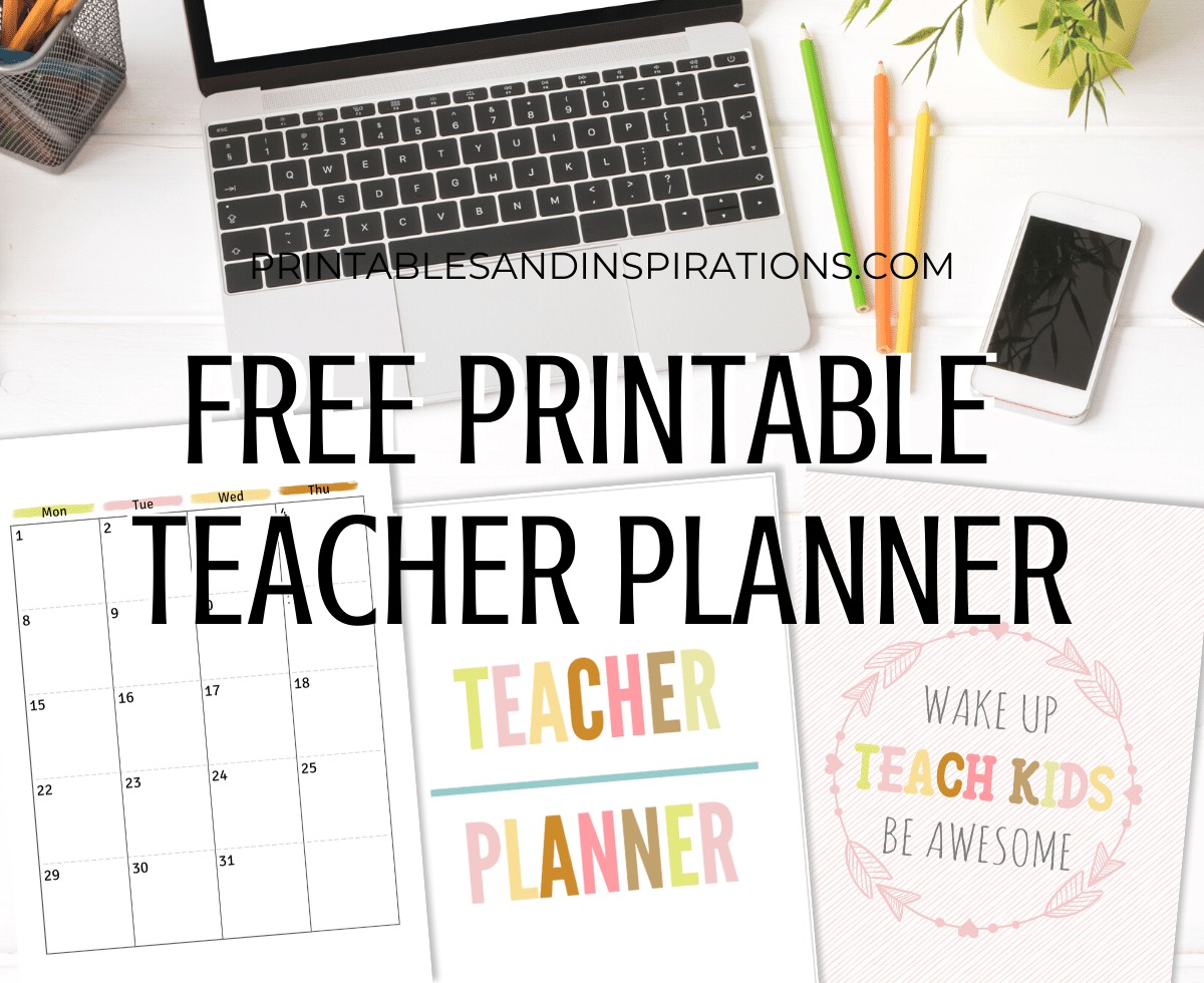 2024 2025 Teacher Planner Free Printable Printables and Inspirations