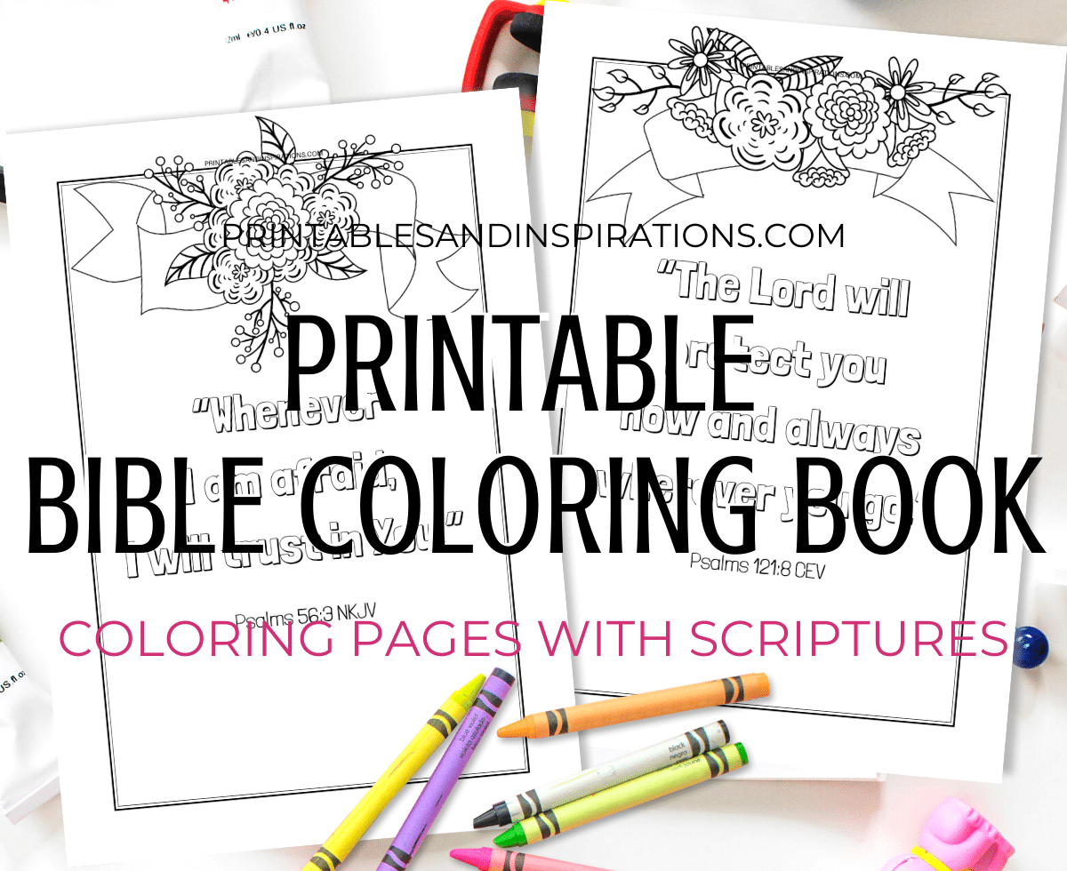 Free Printable Bible Verse Coloring Book Pages Printables And Inspirations