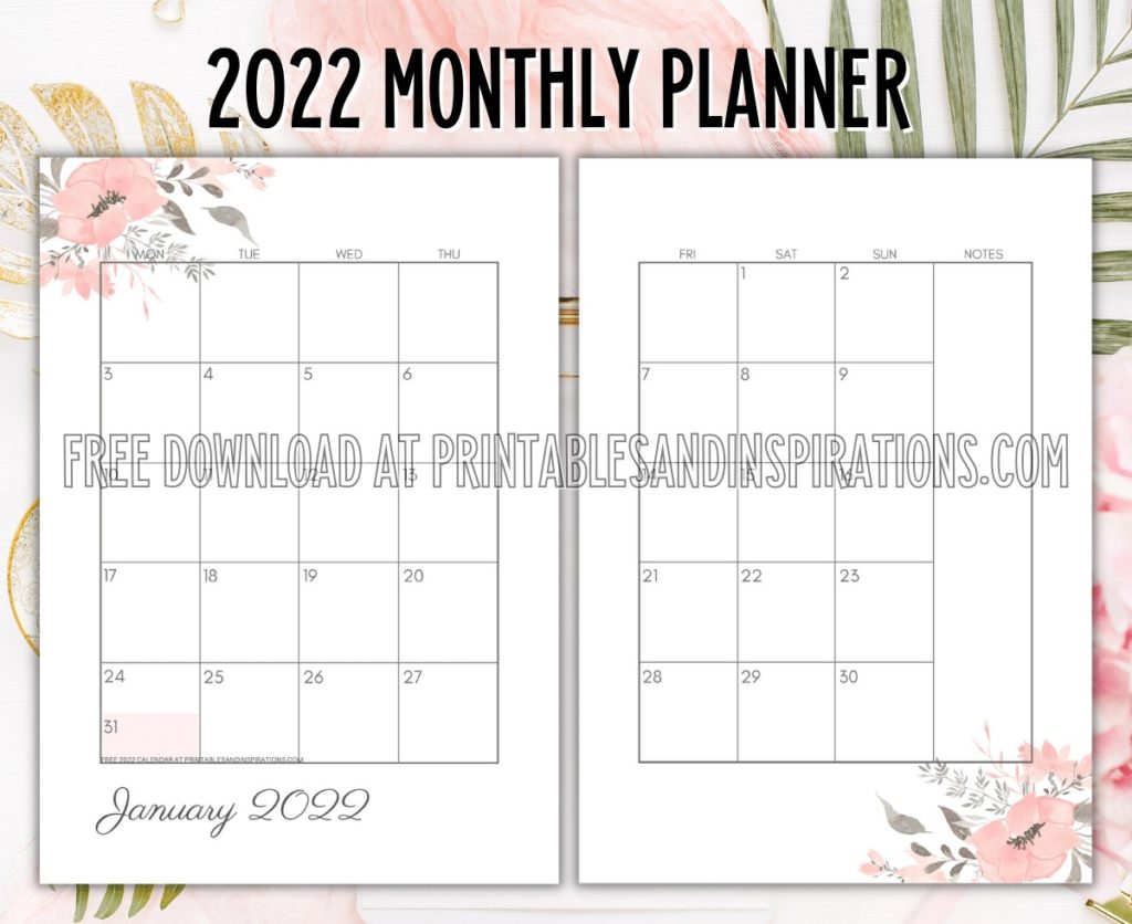 Free Printable 2022 2023 School Planner - Printables and Inspirations