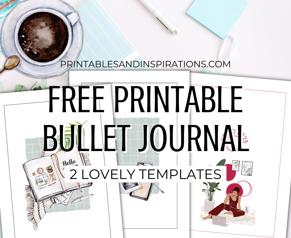 Free 2023 Bullet Journal Setup Printable - Printables and Inspirations